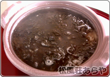 越前がに（越前かに） 宿泊：岩のり雑炊