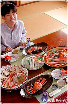 越前がに料理